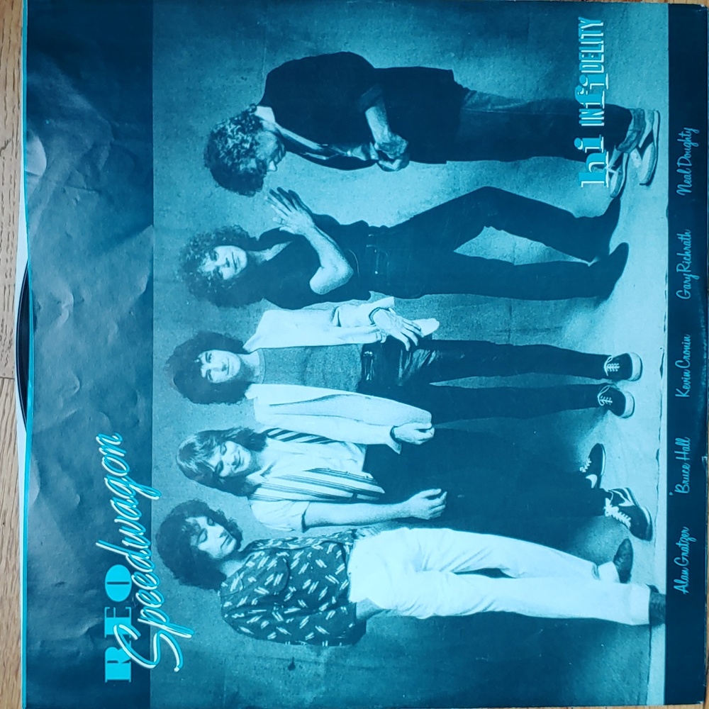 Reo Speedwagon Hi Infidelity, vinyl vintage record 1980 - Picture 5 of 10